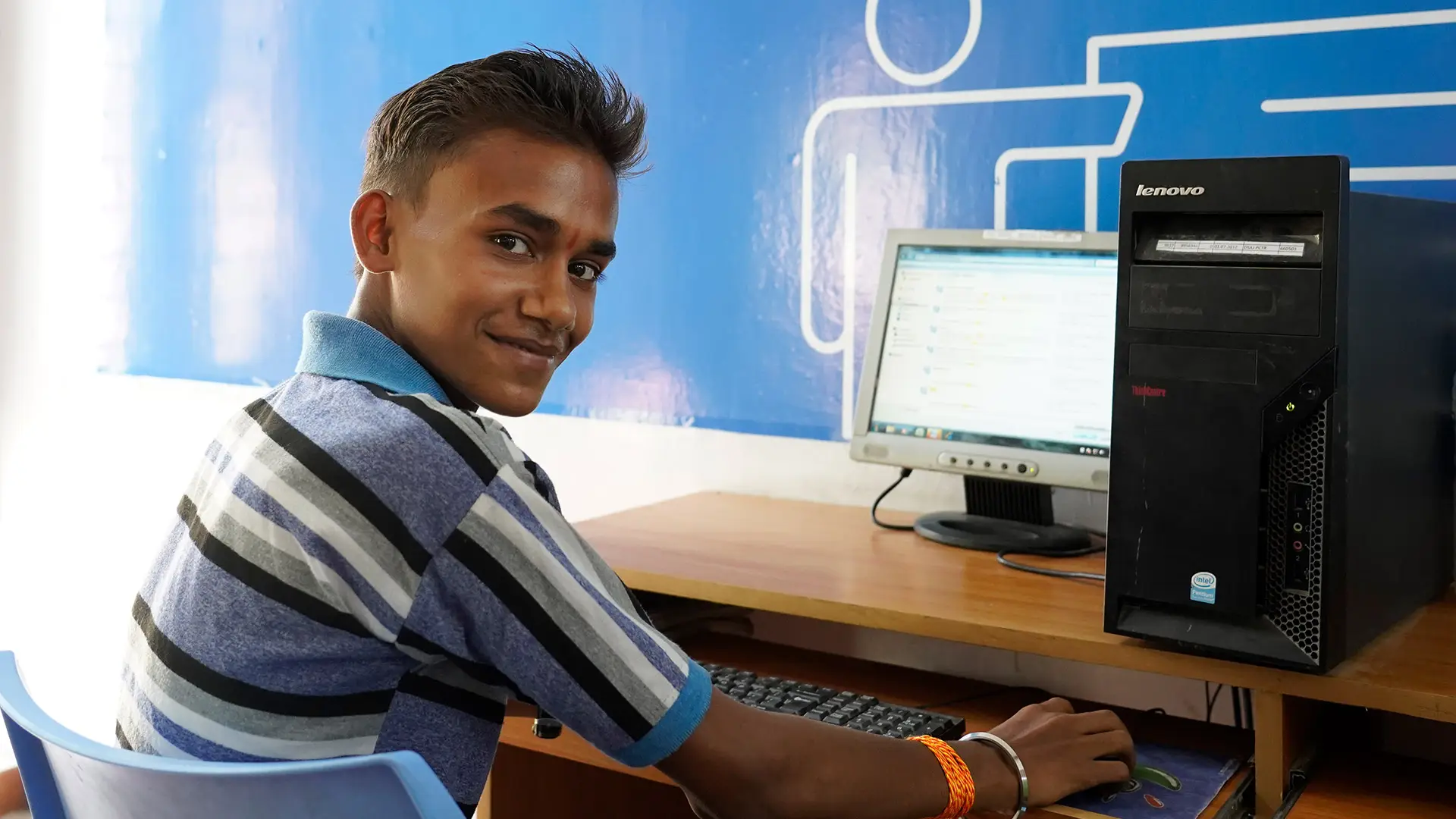 DCM Shriram Foundation Kaushal Vikas Kendra - Digital literacy - mobile repair and laptop & computer repair.